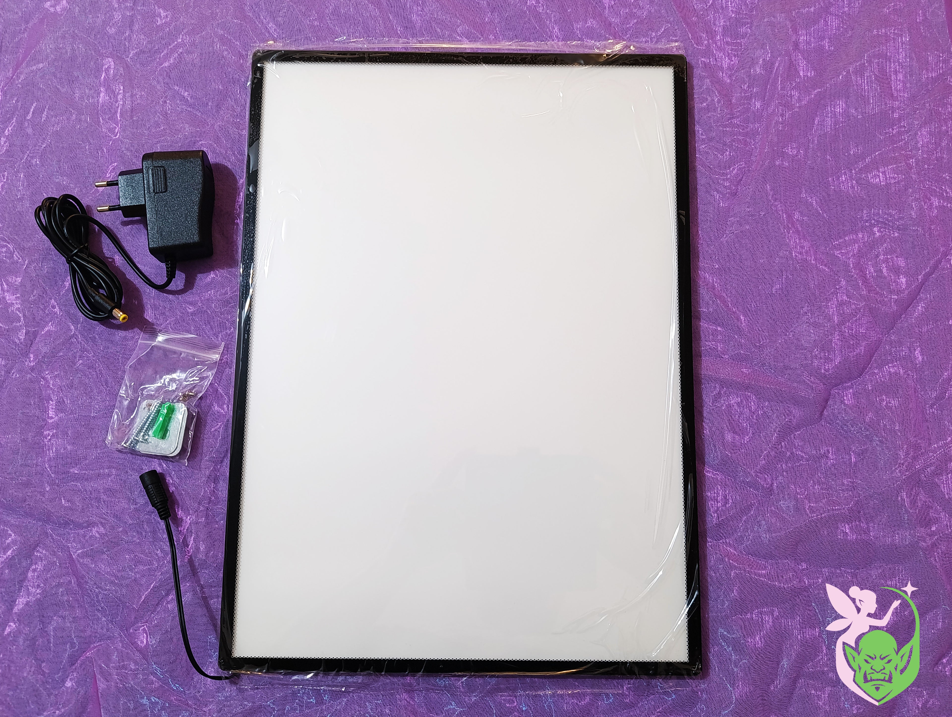 Cadre Lumineux Vitrail Alastor