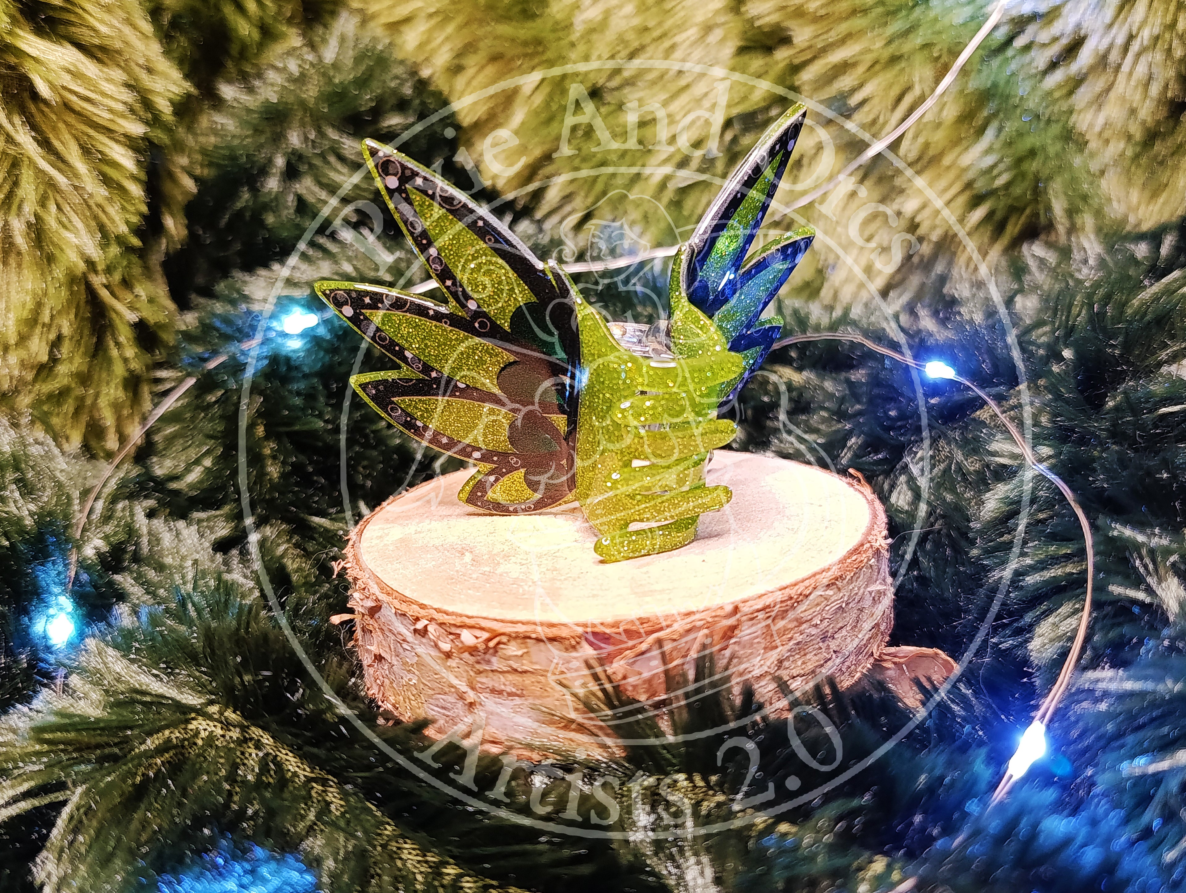 Pince à Cheveux Ailes de Witch