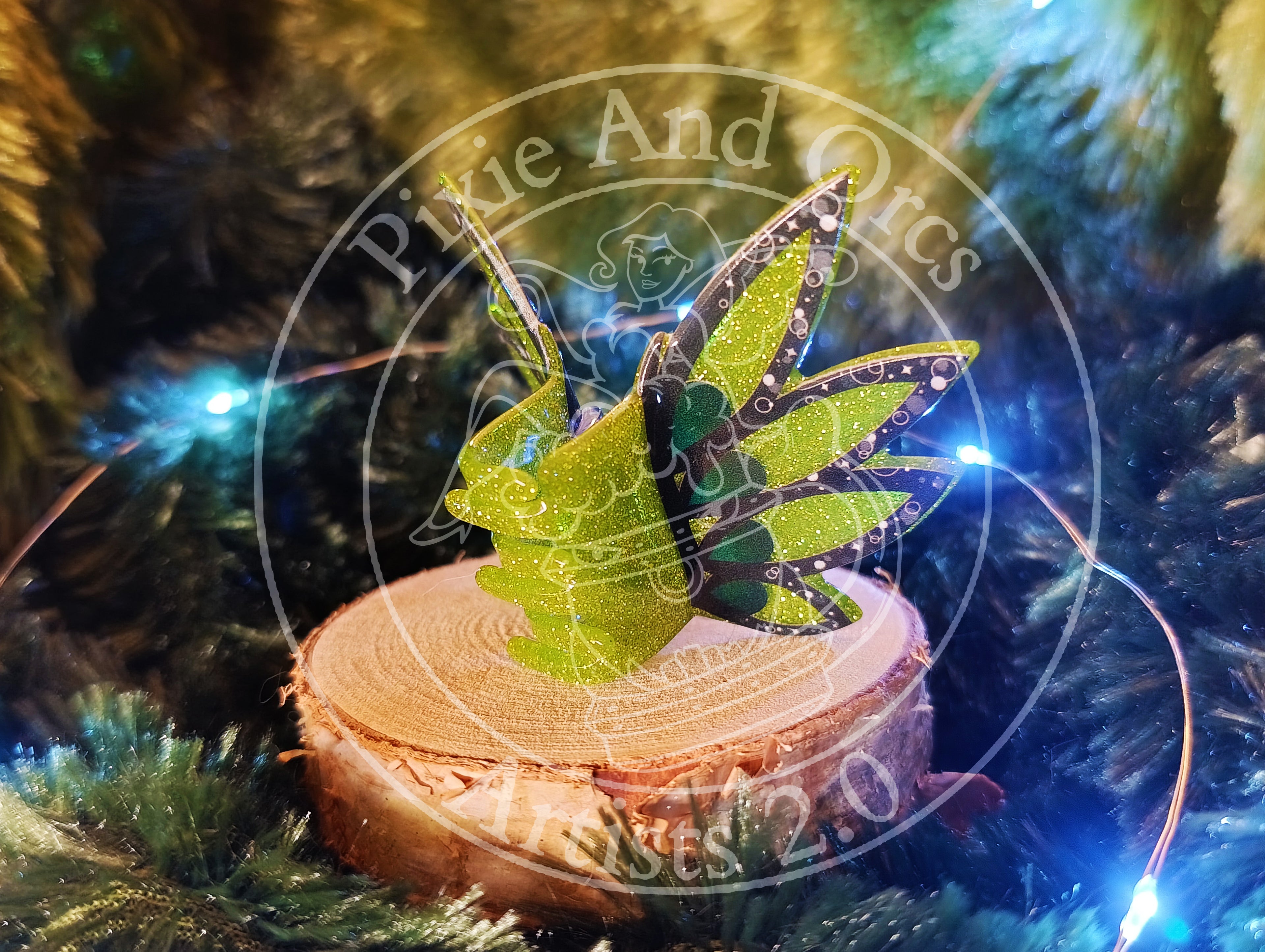 Pince à Cheveux Ailes de Witch