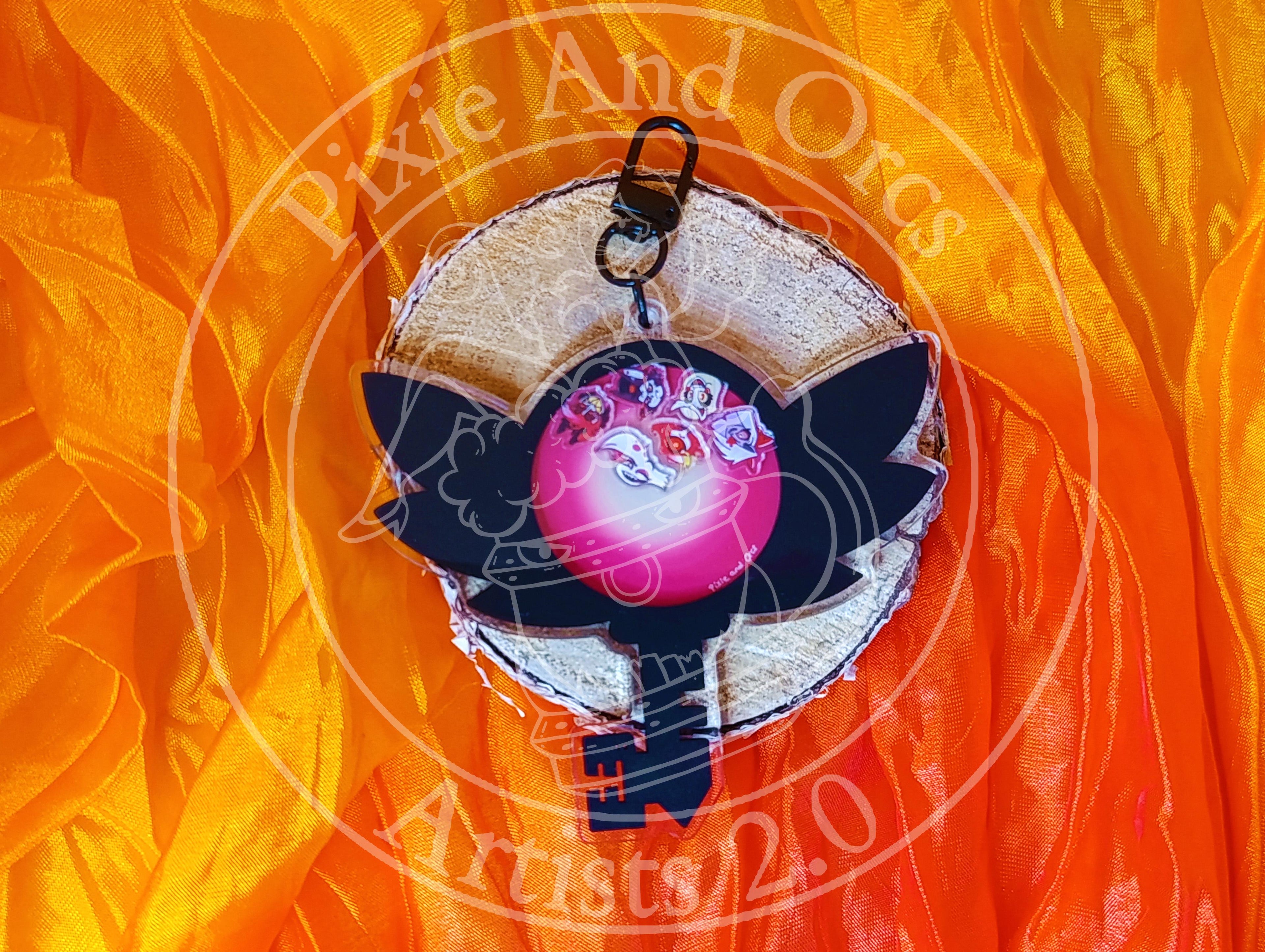 Porte-clé Shaker Hazbin Hotel