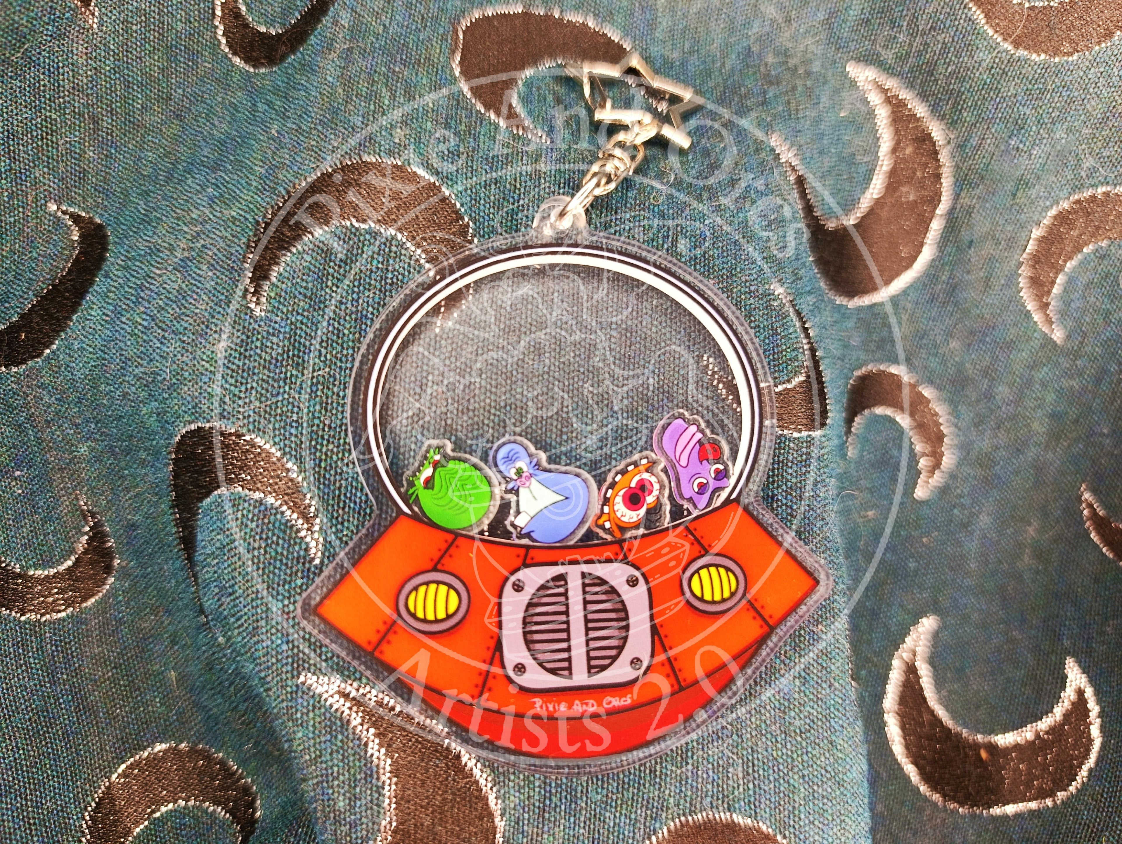 Porte-clé Shaker Zinzins de l'espace