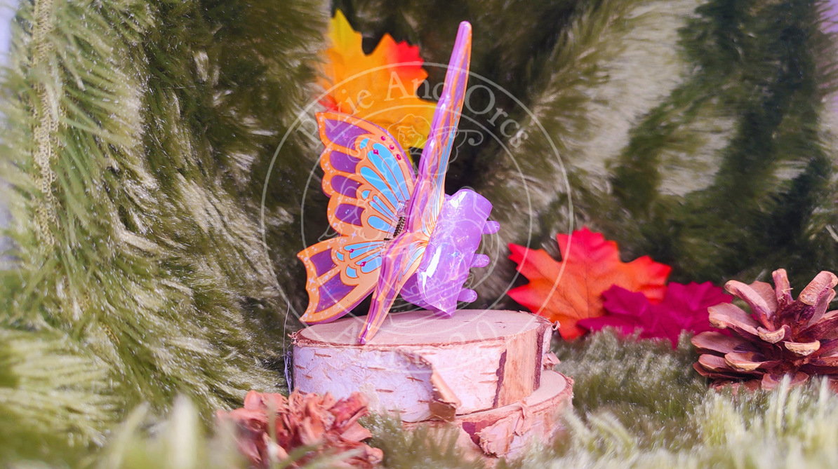 Pince à Cheveux Ailes Fée du Soleil