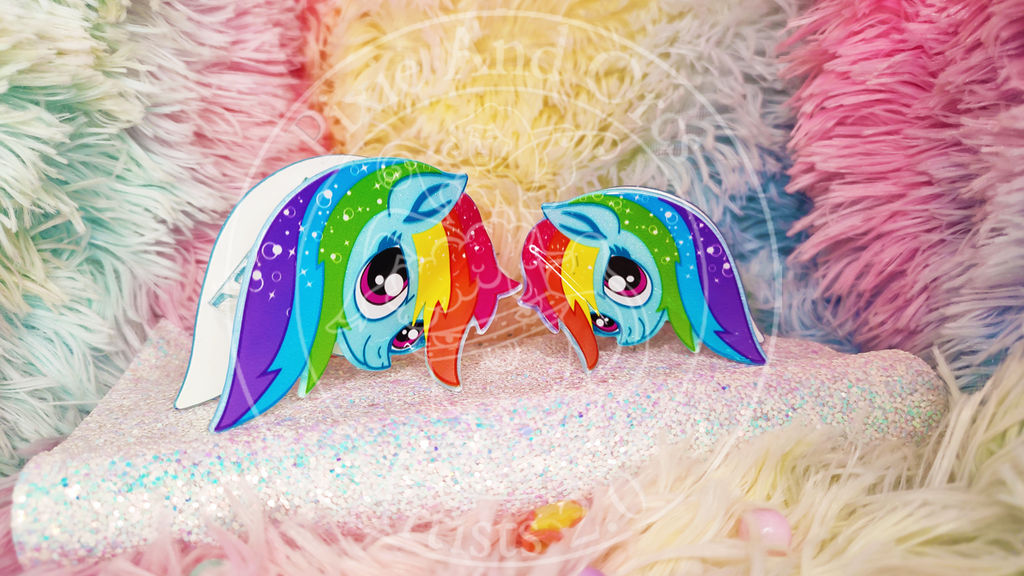 Pince à Cheveux Rainbow Dash