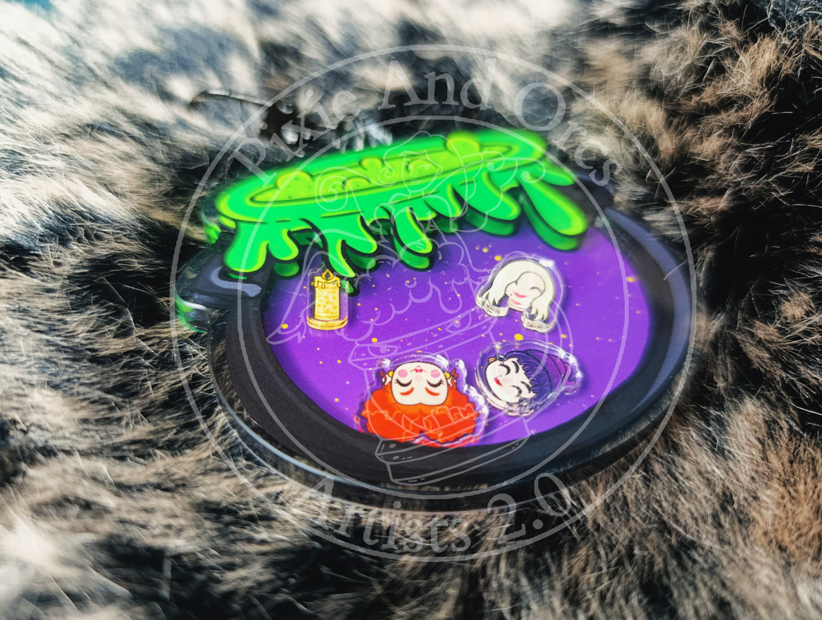 Porte-clé Shaker Hocus Pocus