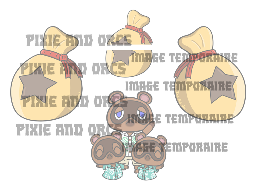 Porte-clé Ouvrable Tom Nook