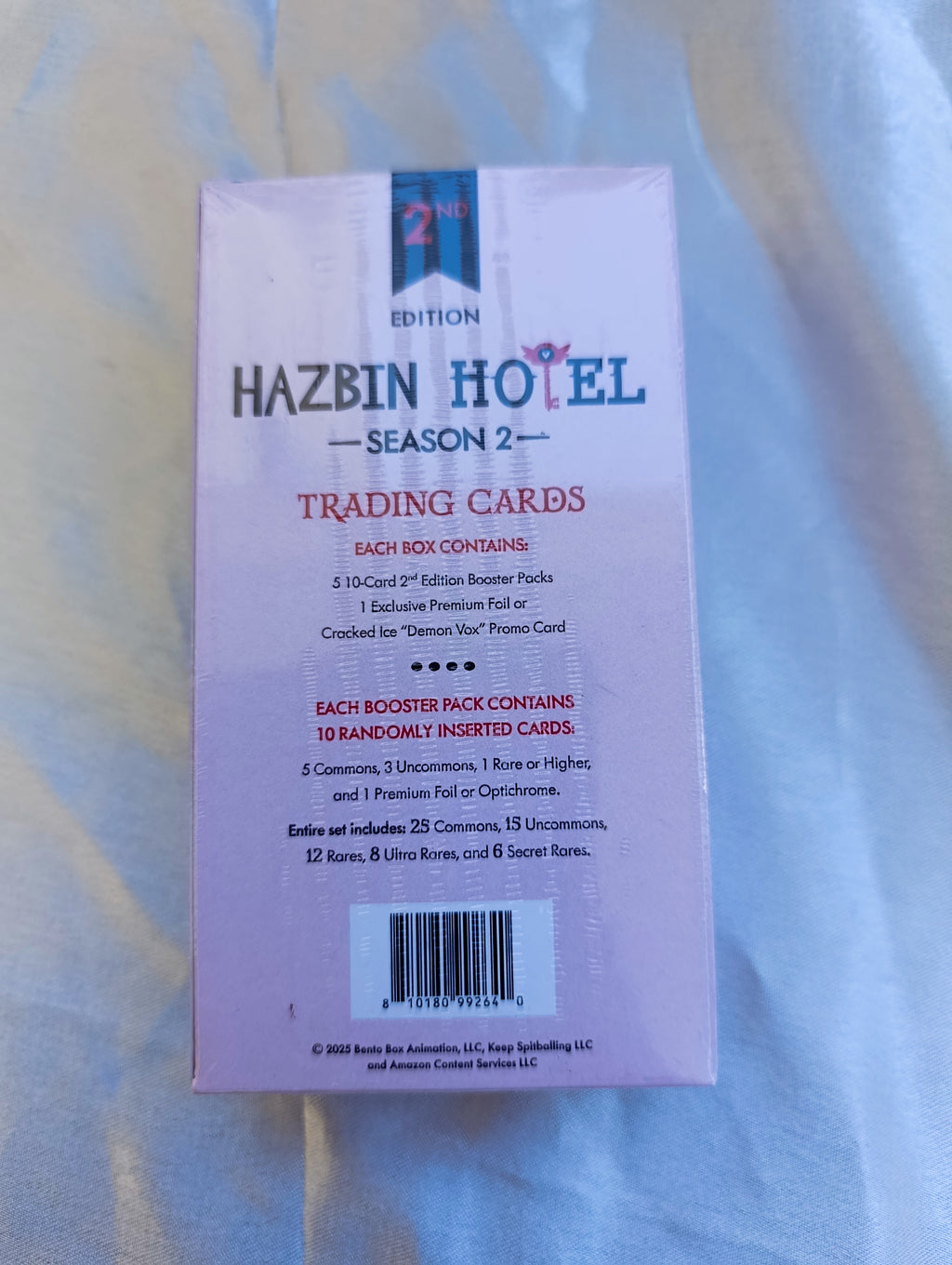 Hazbin Hôtel Trading Cards Blaster Box Saison 2