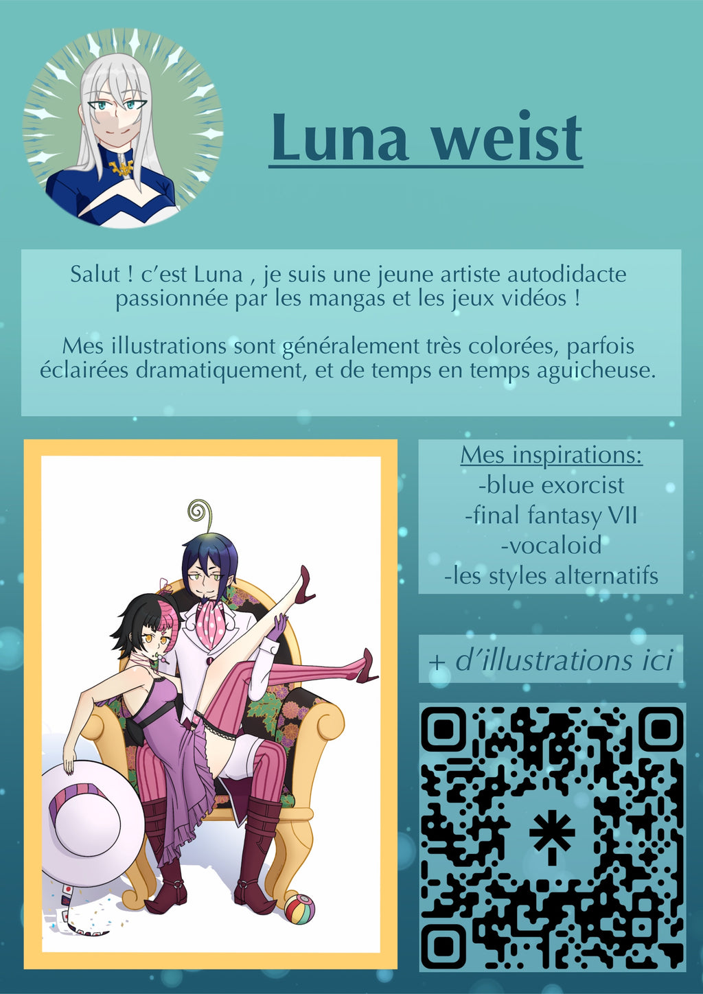 Affiche Rachel Alucard - Pour Cadre Lumineux