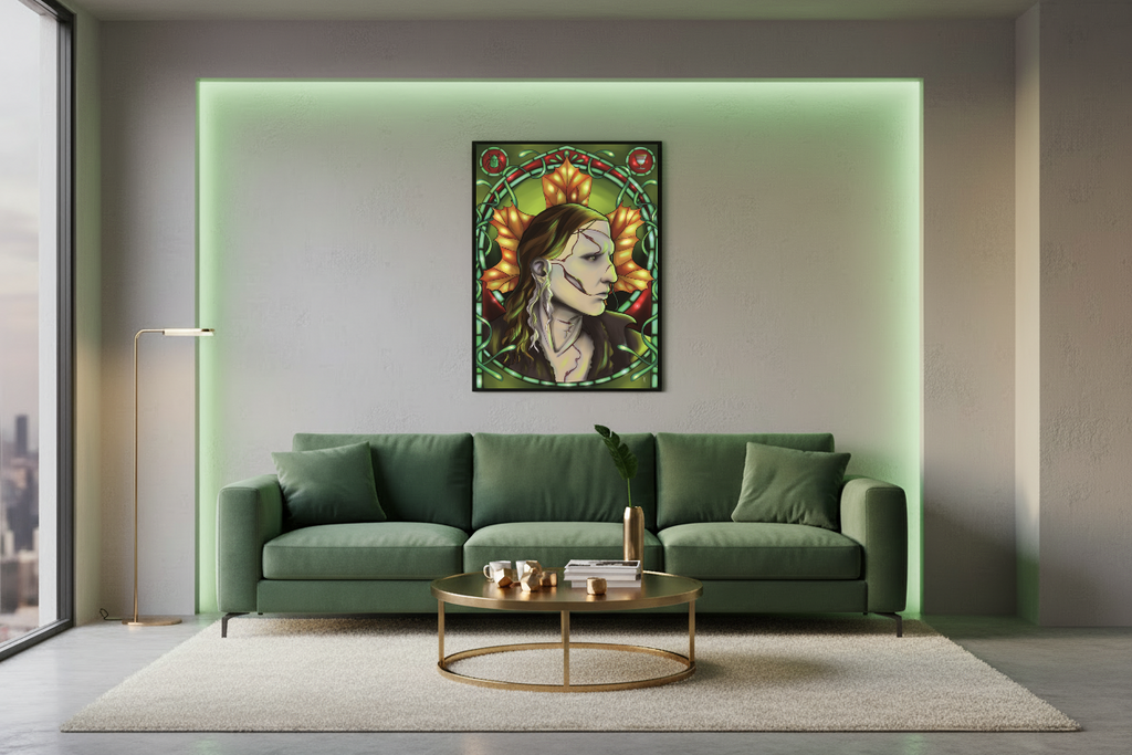 Affiche Frankenstein's Monster - Pour Cadre Lumineux