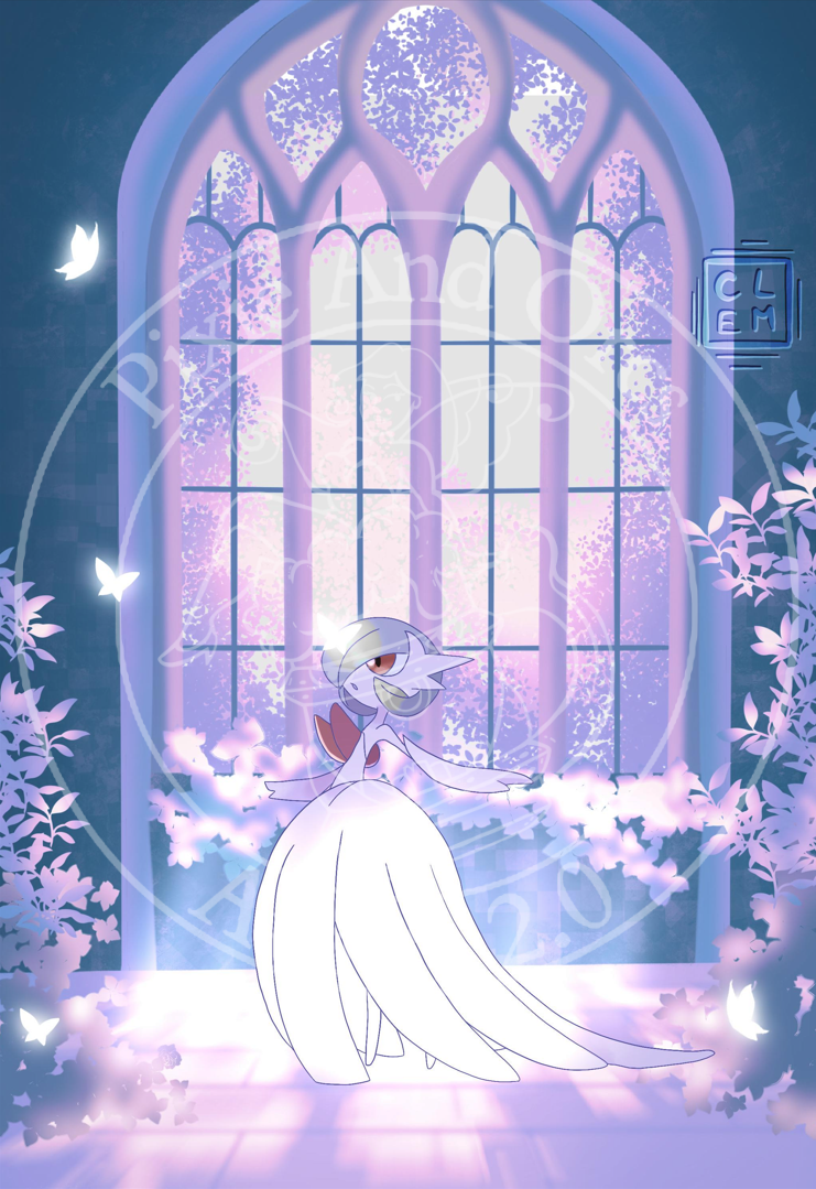 Affiche Gardevoir - Pour Cadre Lumineux