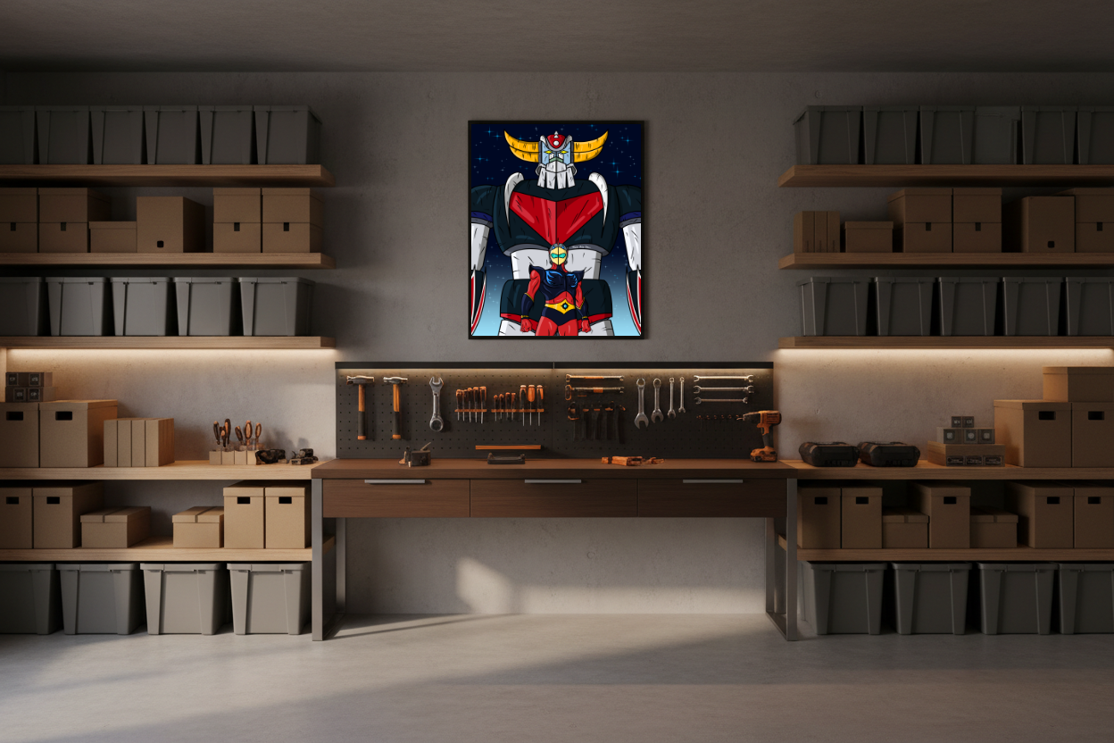 Affiche Goldorak - Pour Cadre Lumineux