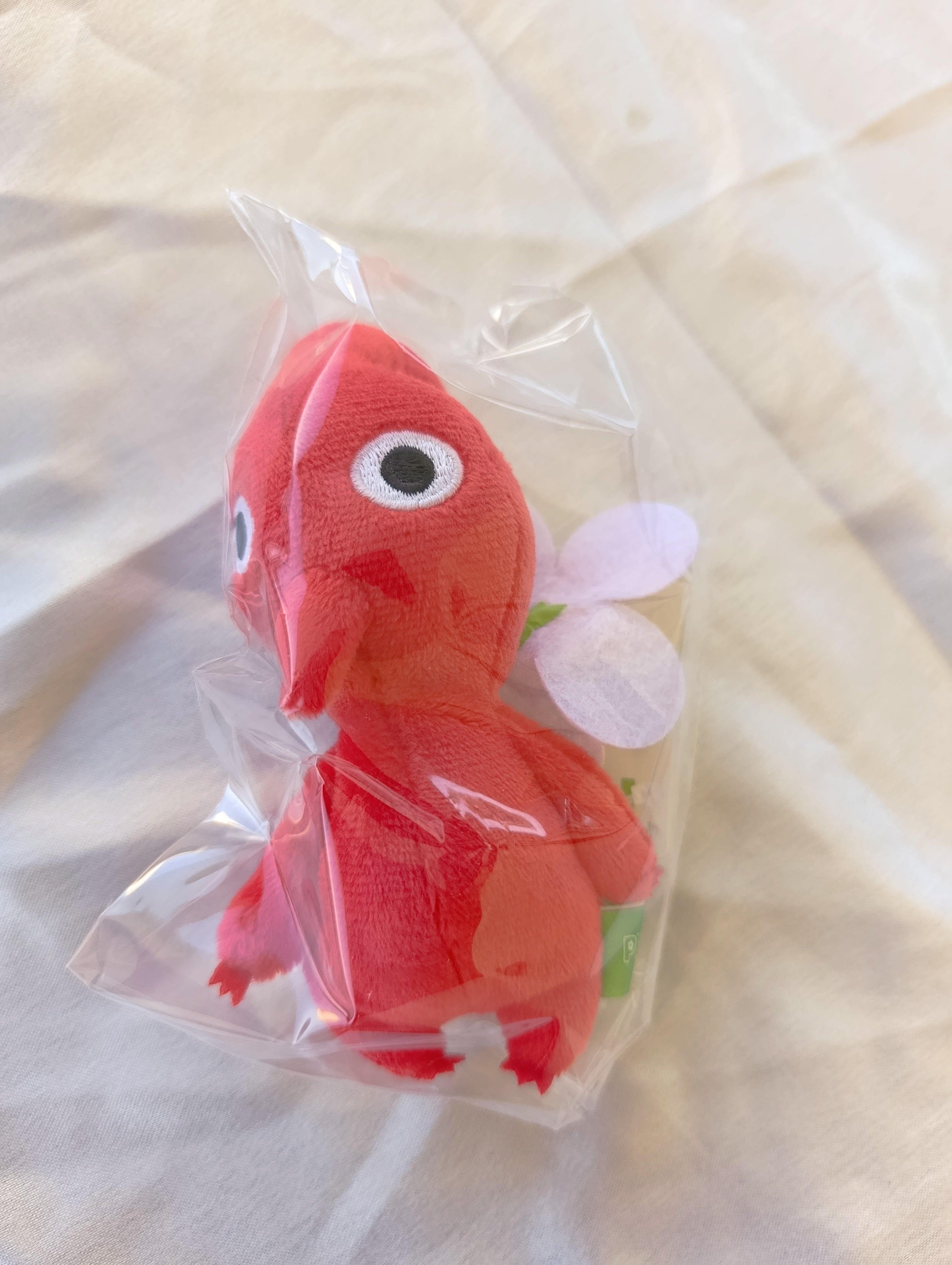 Porte-clés peluche Pikmin Rouge Fleur Officiel