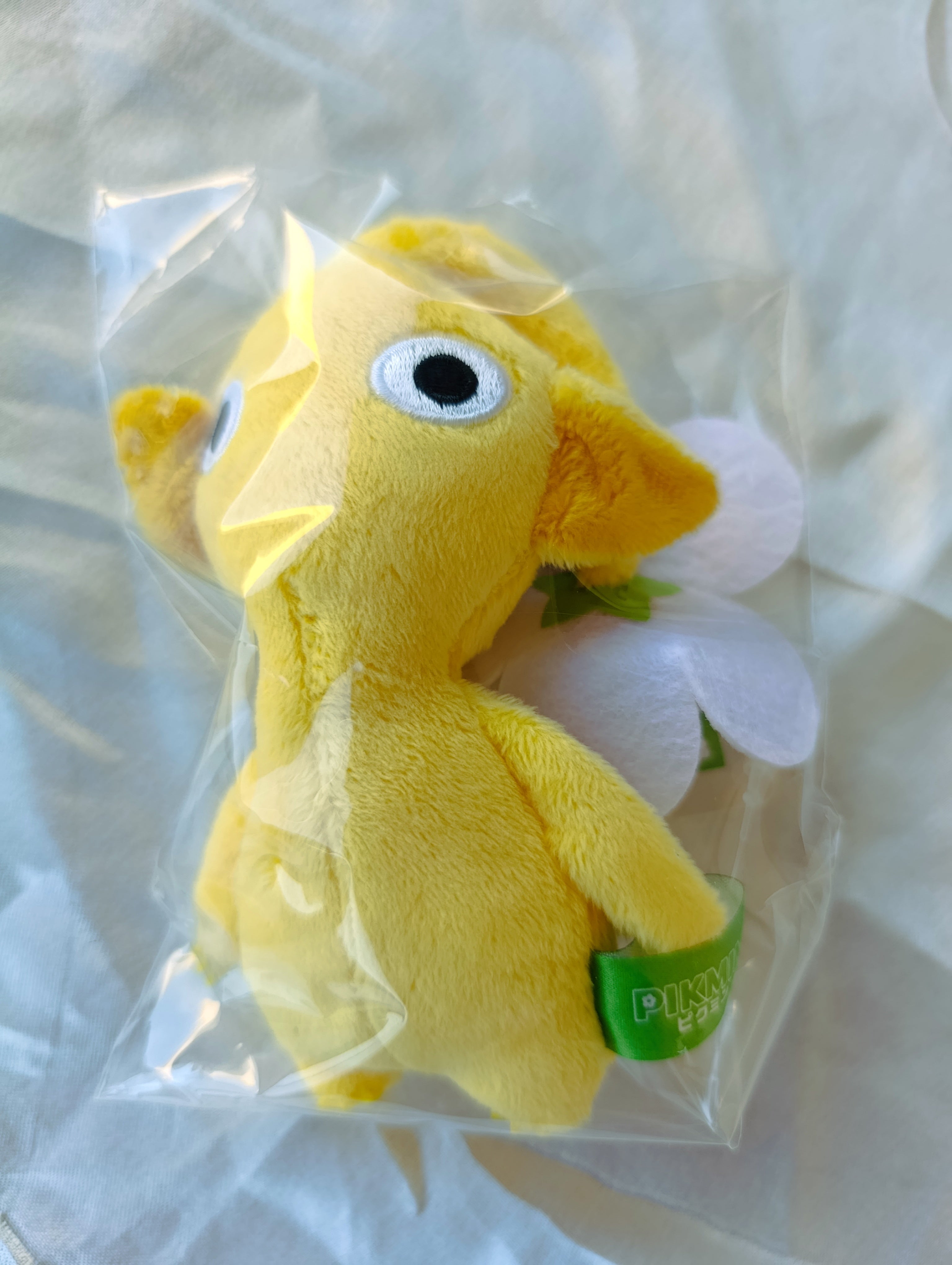 Porte-clés peluche Pikmin Jaune Fleur Officiel