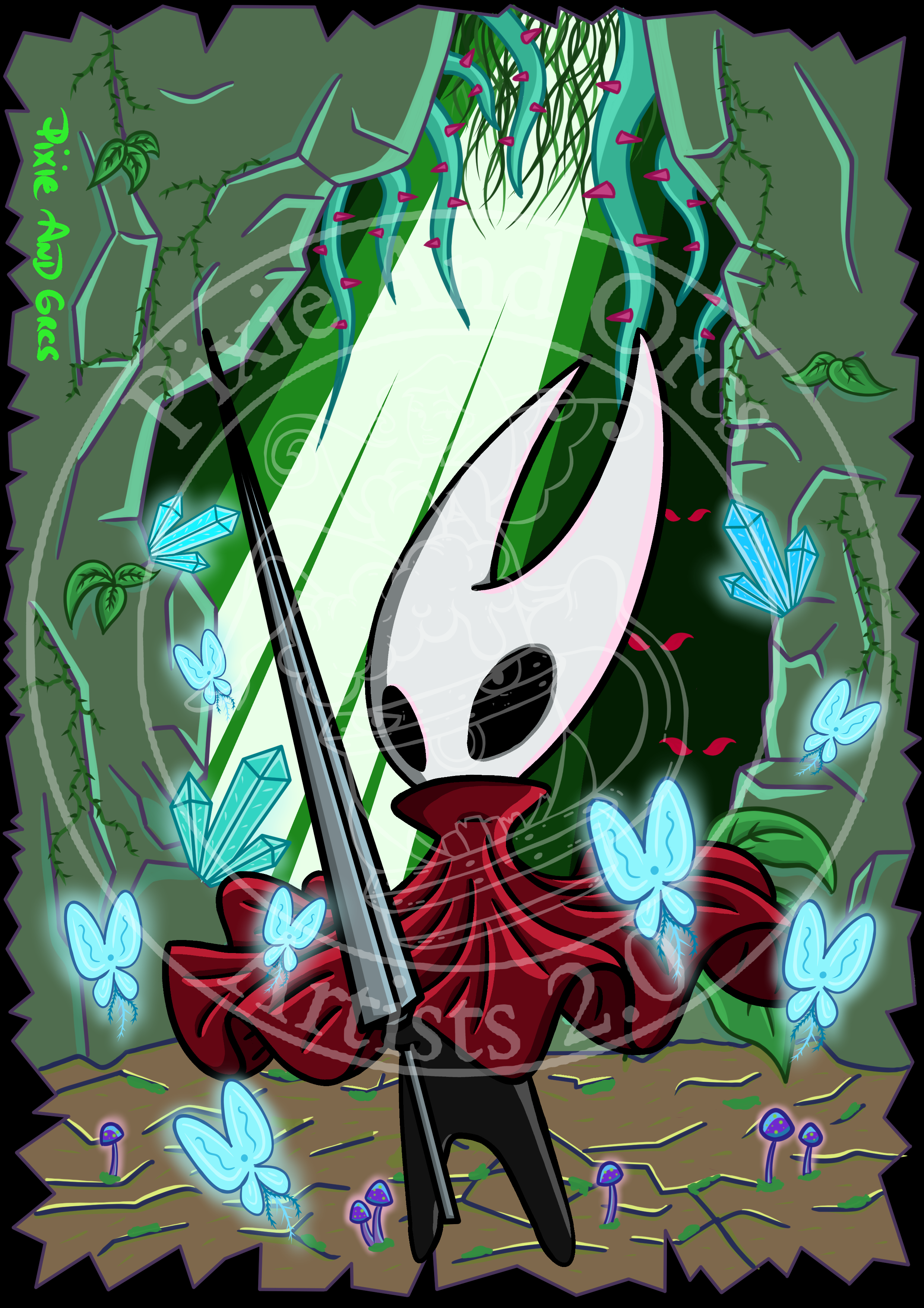 Affiche Silksong Hollow Knight