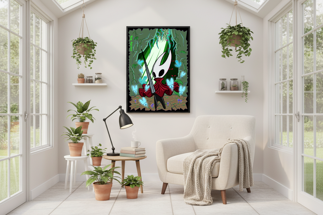 Affiche Silksong Hollow Knight