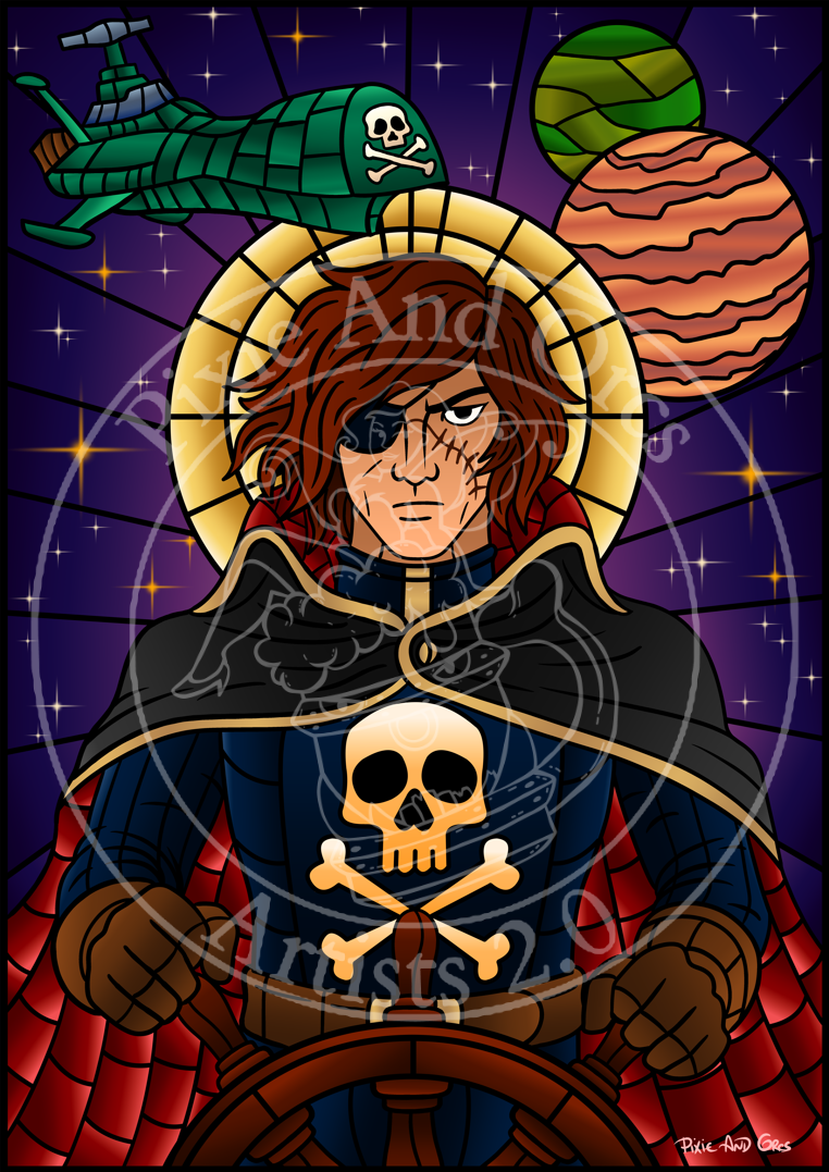 Affiche Albator - Pour Cadre Lumineux